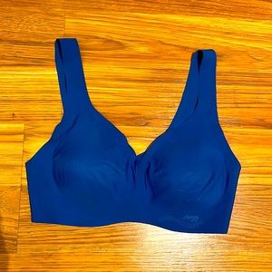 SLOGGI teal blue ZERO Feel seamless bralette S